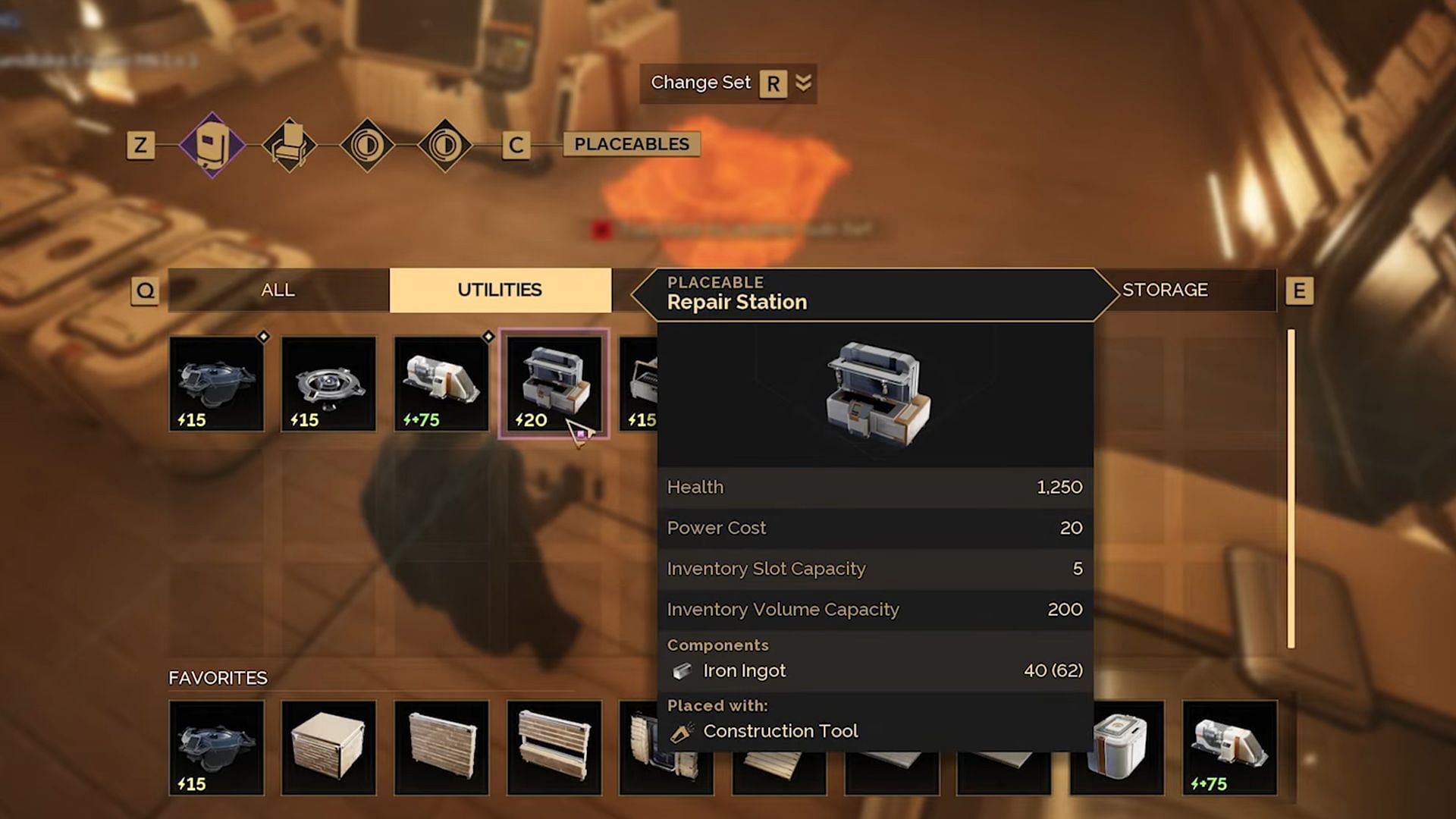 Before you start to repair your items, you'll need to locate and unlock the Repair Station Schematic (Image via Funcom)